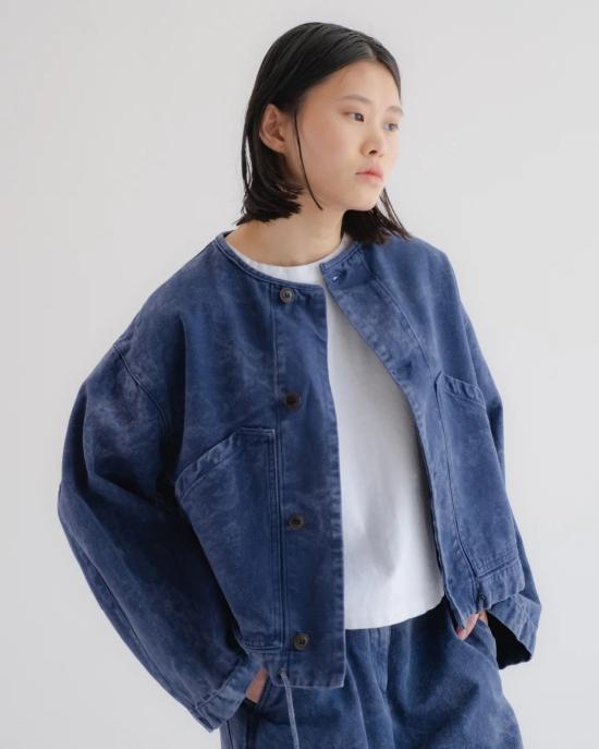  걸스오브더스트 데님 자켓 걸스 오브 더스트 핵재킷 인피니티 블루 - GIRLS OF DUST