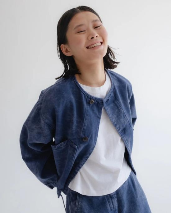  걸스오브더스트 데님 자켓 걸스 오브 더스트 핵재킷 인피니티 블루 - GIRLS OF DUST