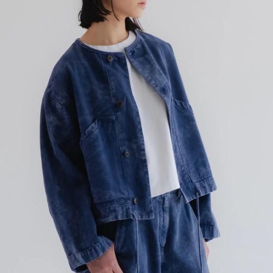  걸스오브더스트 데님 자켓 걸스 오브 더스트 핵재킷 인피니티 블루