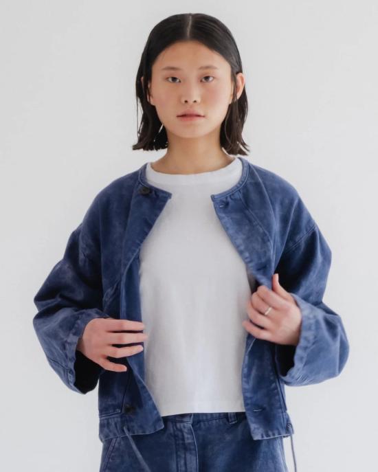  걸스오브더스트 데님 자켓 걸스 오브 더스트 핵재킷 인피니티 블루 - GIRLS OF DUST