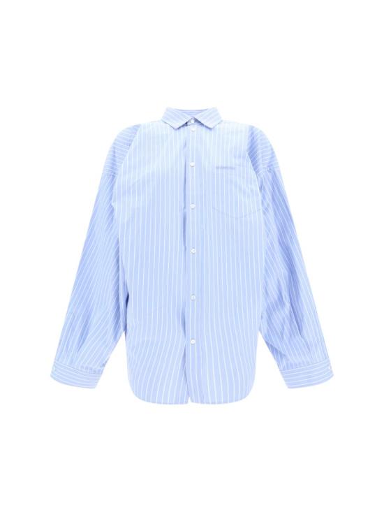 25SS 발렌시아가 블라우스 790945TQM16 3965 BLUE