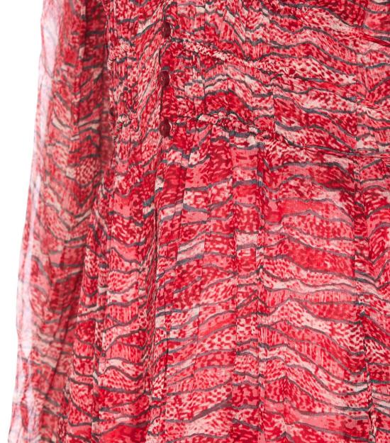 25SS 이자벨마랑에뚜왈 미디 원피스 RO0668FA C1J07E 70RD RED - ISABEL MARANT ETOILE