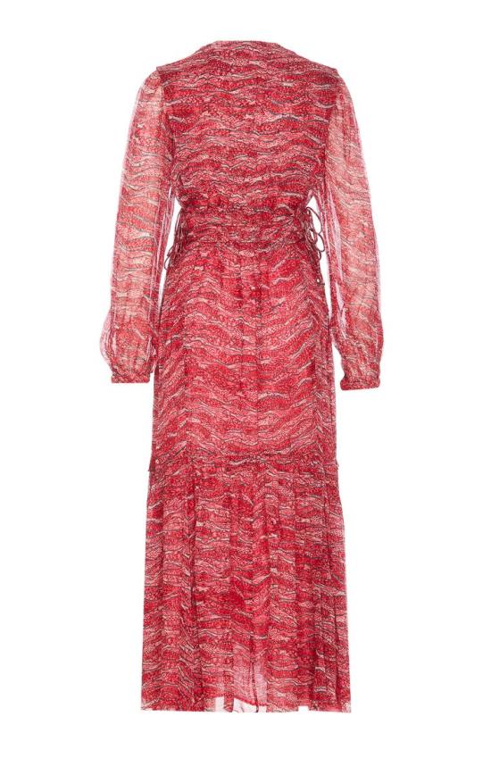 25SS 이자벨마랑에뚜왈 미디 원피스 RO0668FA C1J07E 70RD RED - ISABEL MARANT ETOILE