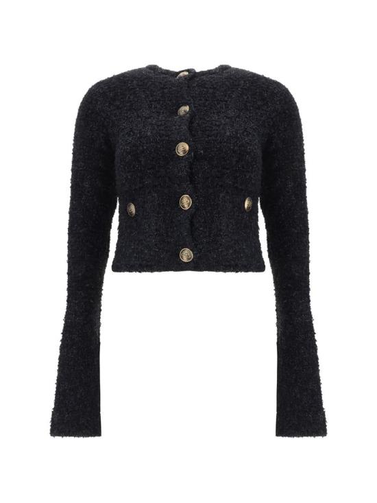 24FW 발렌시아가 가디건 793604T3328 1000 Black