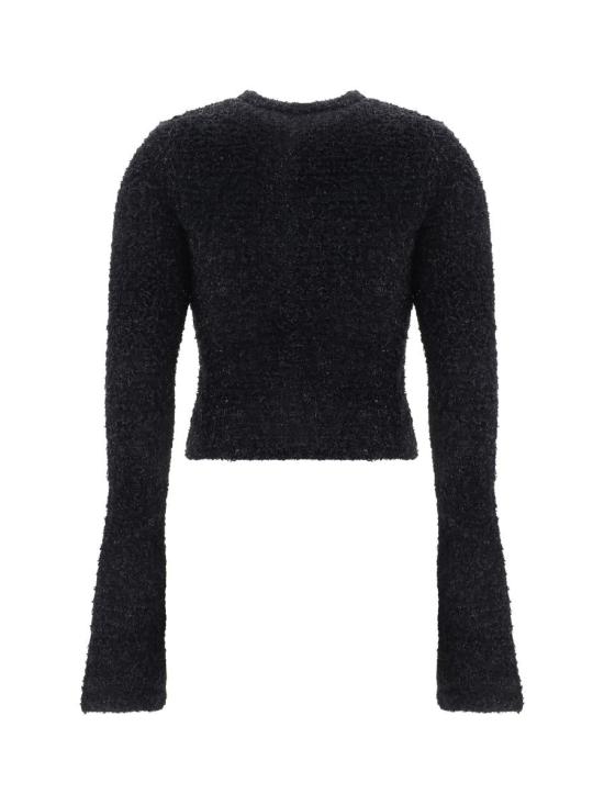 24FW 발렌시아가 가디건 793604T3328 1000 Black - BALENCIAGA