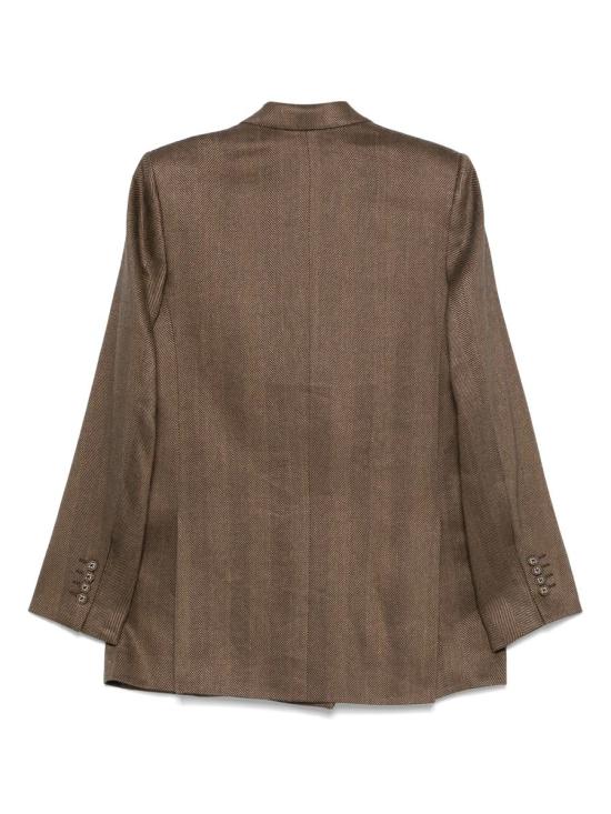 25SS 오피신 제네랄 아우터 S25WTLG402 59874 TOFFEE BLACK - OFFICINE GENERALE