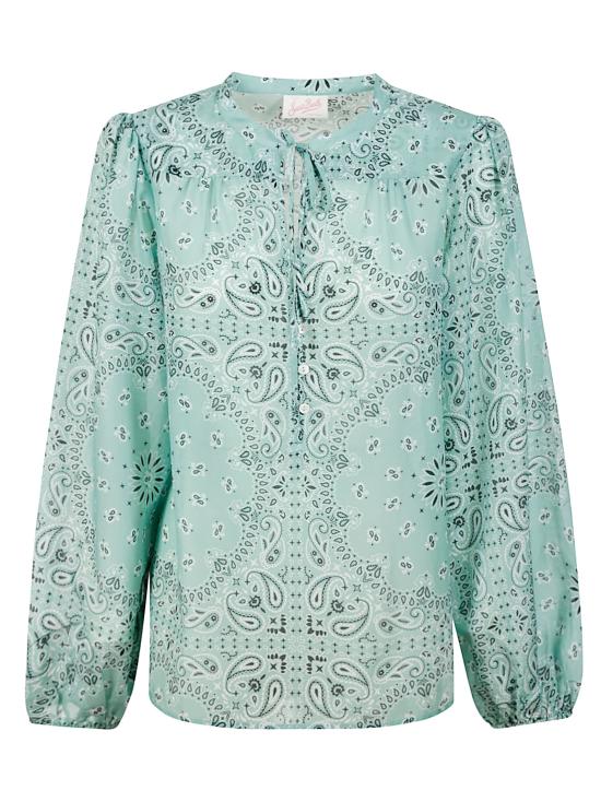 25SS 세인트바쓰 블라우스 HRP001 01144H SILK VOILE BANDANNA ROUND 53