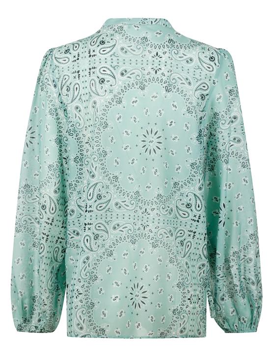 25SS 세인트바쓰 블라우스 HRP001 01144H SILK VOILE BANDANNA ROUND 53 - MC2 SAINT BARTH