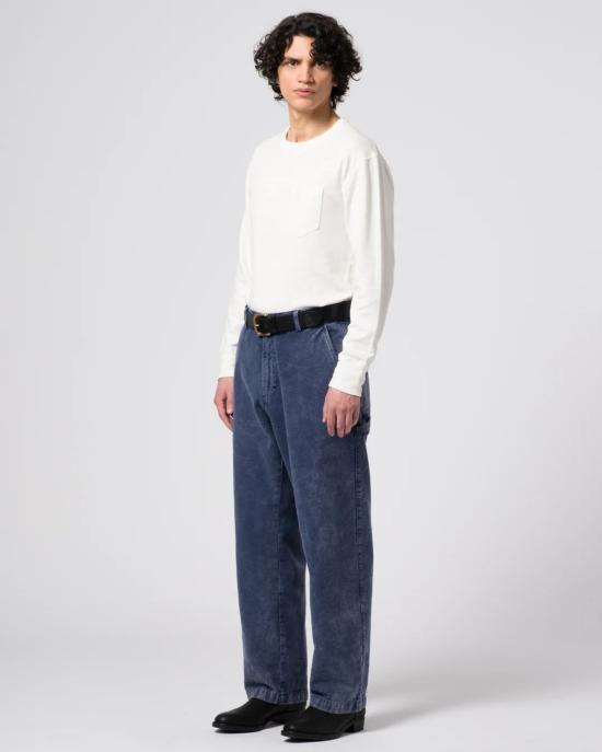  Eat Dust 치노 팬츠 잇 더스트 오클랜드 치노 캔버스 인피니티 블루 - OTHER BRANDS