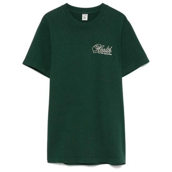 24FW 스포티앤리치 반팔 티셔츠 TO043511078GR FO CR GREEN