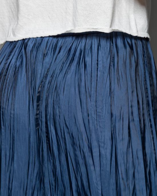 25SS 로베르토 콜리나 미디 스커트 B57167 10 BLU - ROBERTO COLLINA