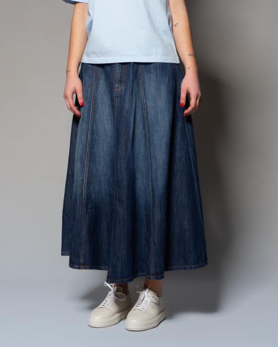 25SS 로이로져스 데님 스커트 RND90065D6102067 C0999 DENIM - ROY ROGER'S