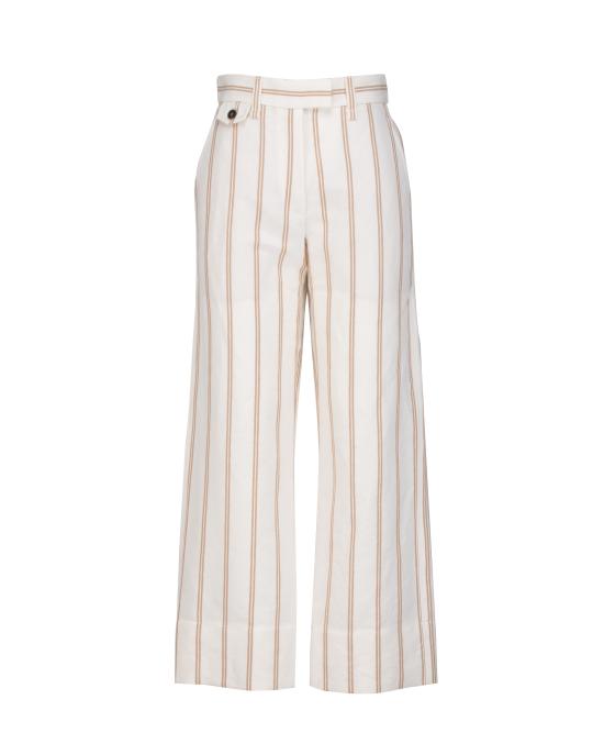 25SS 브루넬로 쿠치넬리 스트레이트 팬츠 MH551P8833 C001 BIANCO MARRONE