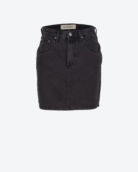 25SS 로이로져스 숏 스커트 RND106N1132944 C0998 Nero - ROY ROGER'S