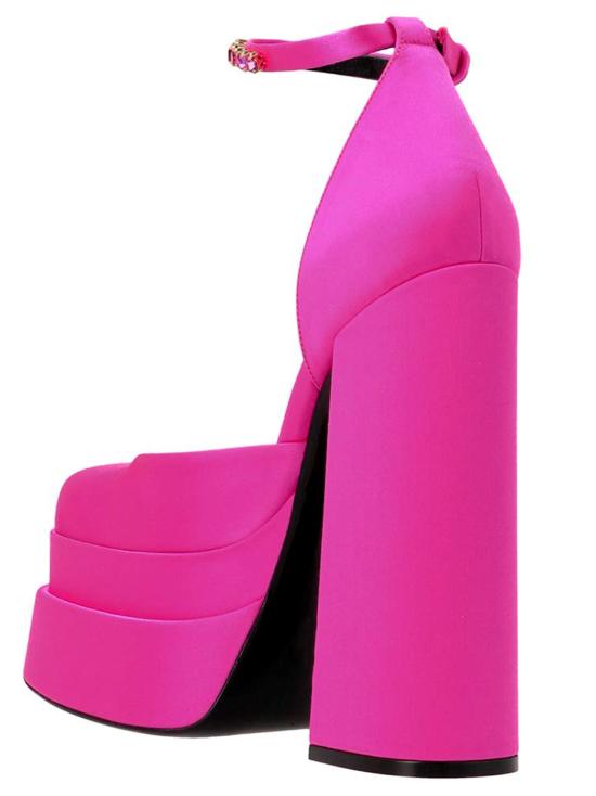  베르사체 힐/펌프스 1002005DRA671PA4V Fuchsia - VERSACE