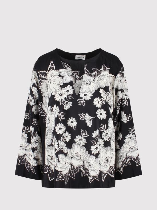 25SS 파로쉬 블라우스 D313059 STEVEN 813 FANTASIA NERO