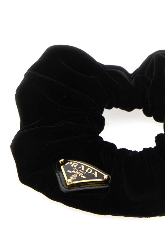 25FW 프라다 헤어 액세서리 1IF015068F0002 BLACK DOM - PRADA