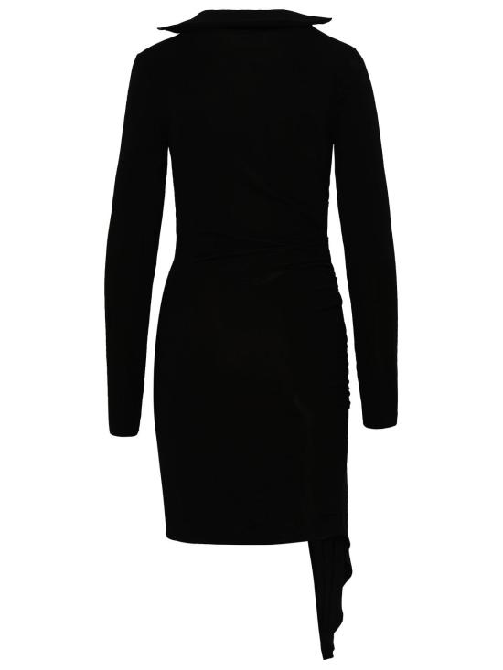  오프화이트 미디 원피스 OWDB460S23FAB0011000 Black - OFF WHITE