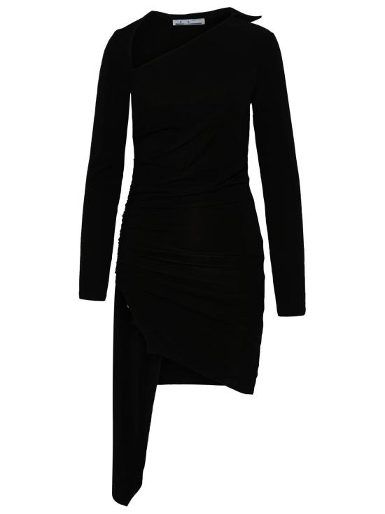  오프화이트 미디 원피스 OWDB460S23FAB0011000 Black