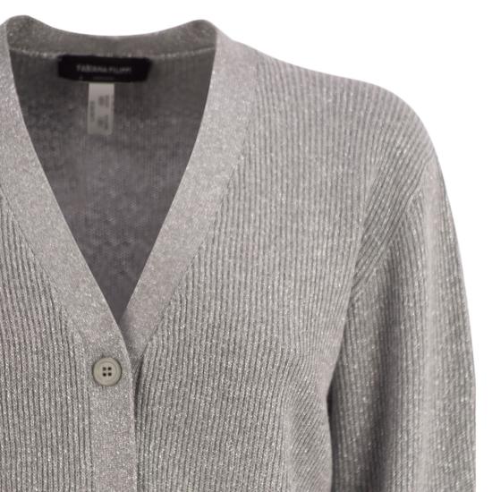 25SS 파비아나 필리피 가디건 MAD275F496 GREY - FABIANA FILIPPI