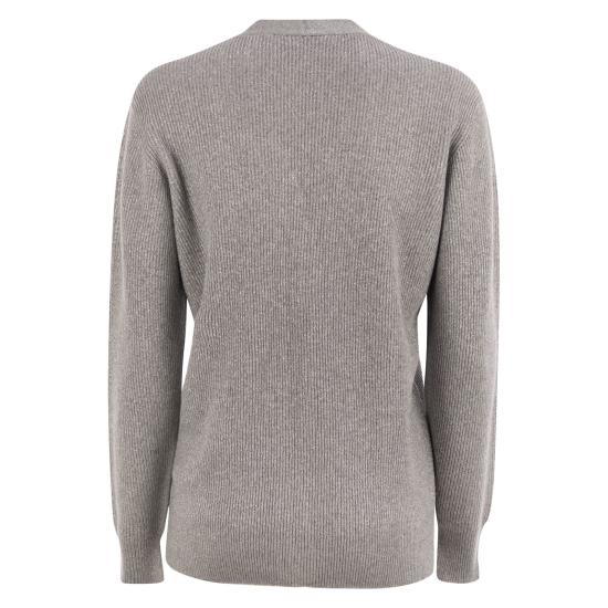 25SS 파비아나 필리피 가디건 MAD275F496 GREY - FABIANA FILIPPI
