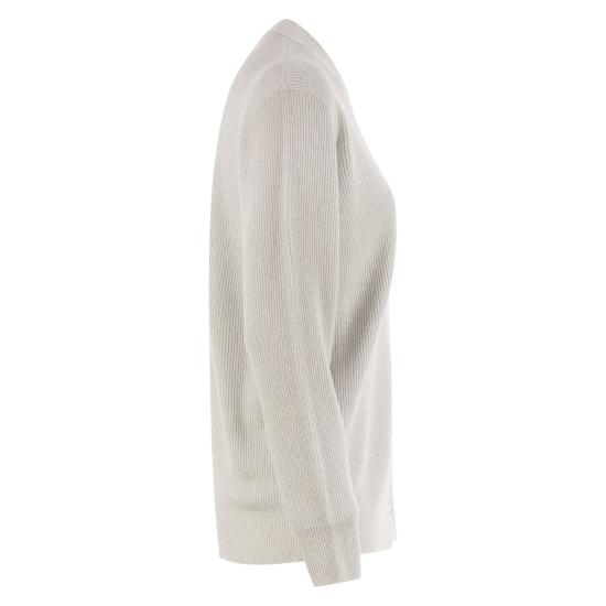 25SS 파비아나 필리피 가디건 MAD275F496 WHITE - FABIANA FILIPPI