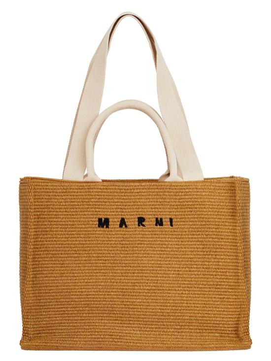 25FW 마르니 토트백 HFSHMP0078U0P3860Z0E42 Beige - MARNI