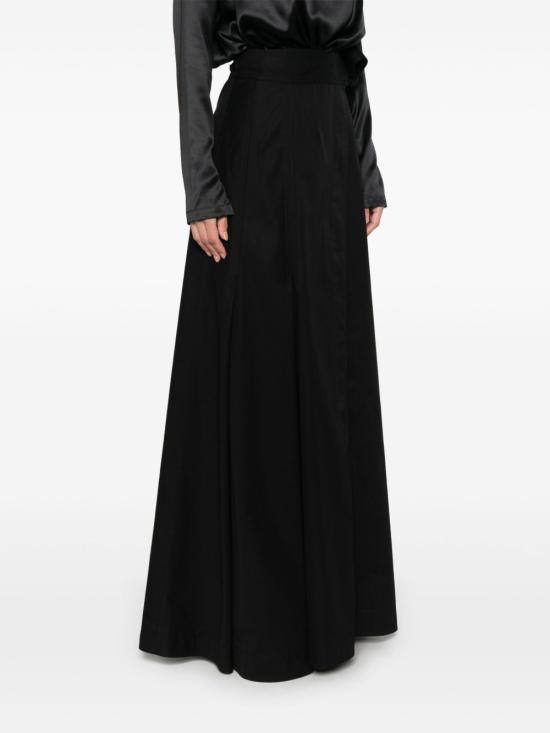 25SS 피비 파일로 미디 스커트 AJ35CO2453 900BK Black - PHOEBE PHILO