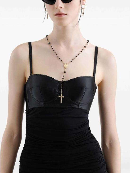 25SS 돌체앤가바나 미디 스커트 F6JSVTFUIAUN0000 Black - DOLCE & GABBANA