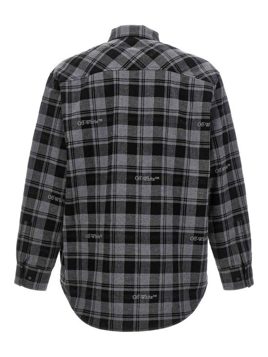  오프화이트 자켓 OMES003F23FAB0010800 Grey - OFF WHITE