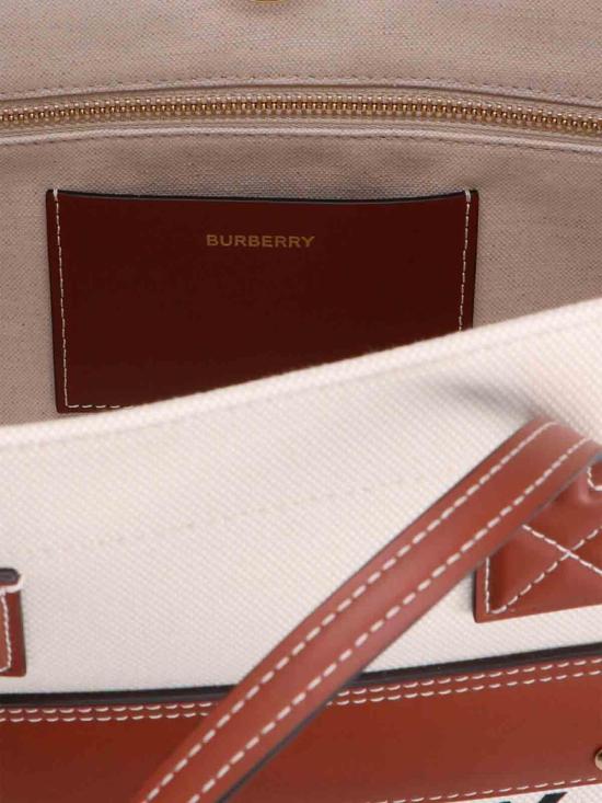 25SS 버버리 호스페리 로고 캔버스 8044129 Brown - BURBERRY