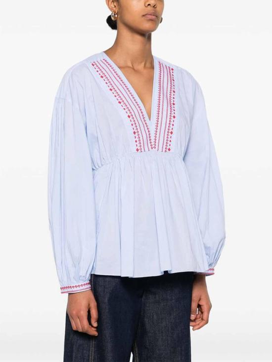  아페쎄 블라우스 COHHHF13449IAB Blue - A.P.C.