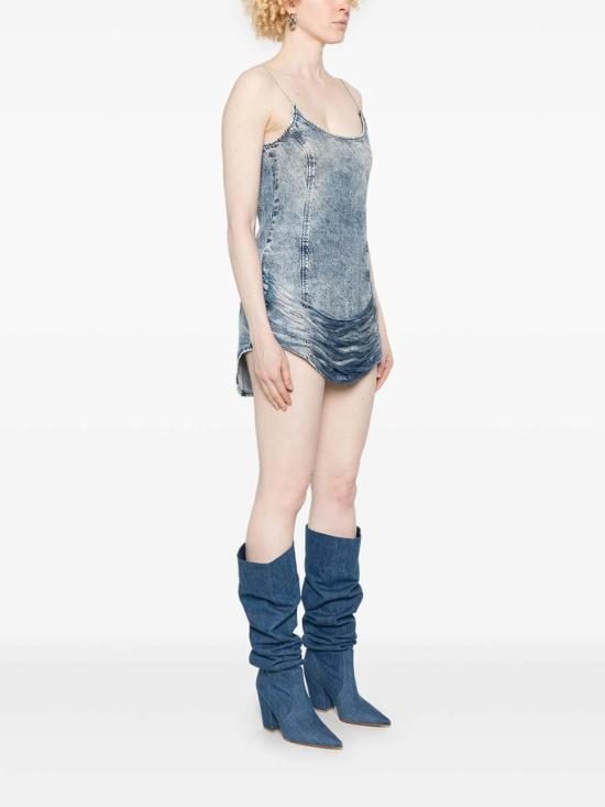  디젤 스커트 0CMBPA1896401 Blue - DIESEL