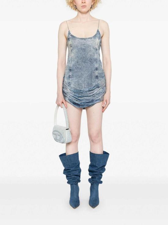  디젤 스커트 0CMBPA1896401 Blue - DIESEL