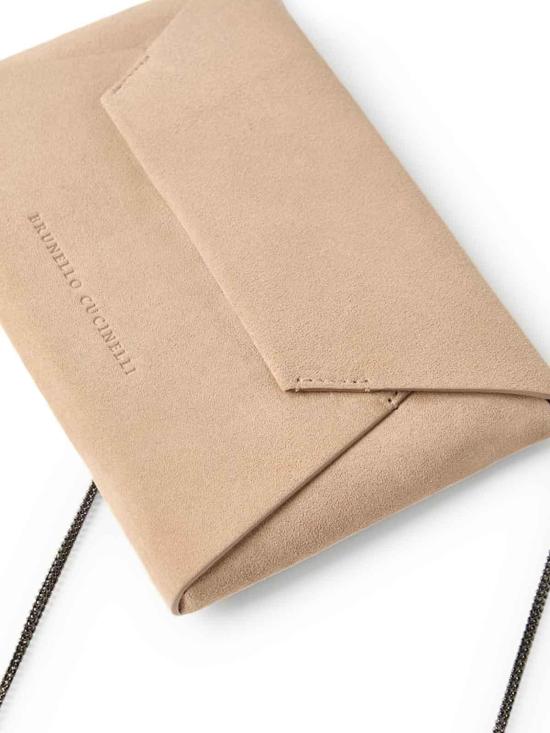  브루넬로 쿠치넬리 숄더백 MWDLD2722C2649 Beige - BRUNELLO CUCINELLI