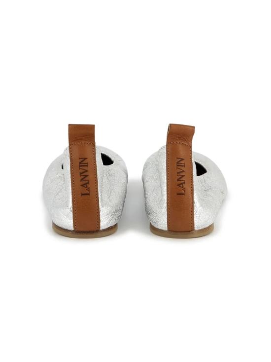 25SS [키즈] 랑방 플랫 슈즈 N30190 LIGHT GREY - LANVIN