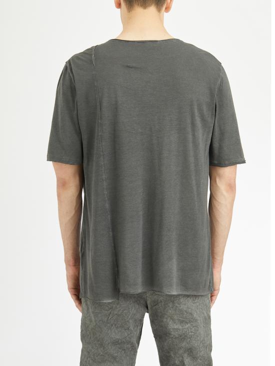 25SS 돕 반팔 티셔츠 LTS15T417900OFFBLACK Grey - DAUB