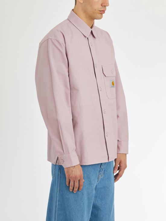 25SS 칼하트 WIP 긴팔 셔츠 LI0314472P8GD Pink - CARHARTT WIP