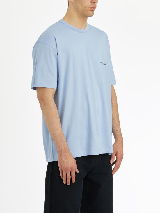 25SS 꼼데가르송 반팔 티셔츠 LFOT023S25BLUE Blue - COMME DES GARCONS