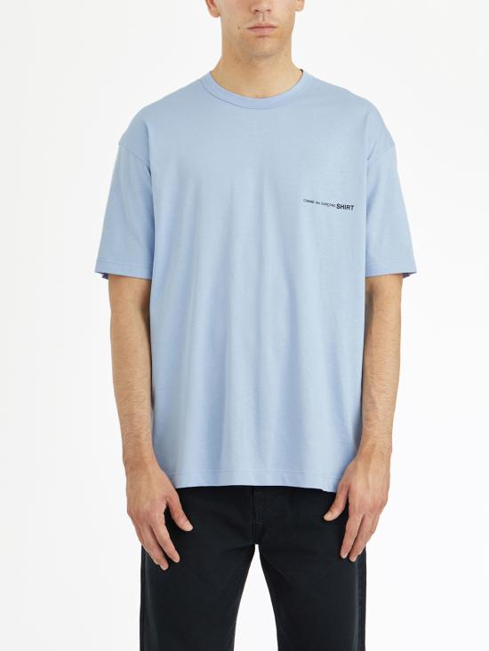 25SS 꼼데가르송 반팔 티셔츠 LFOT023S25BLUE Blue