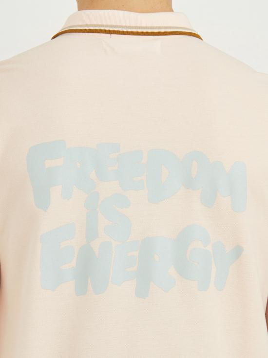 25SS 꼼데가르송 폴로 티셔츠 LFOT501S25PEACH Pink - COMME DES GARCONS