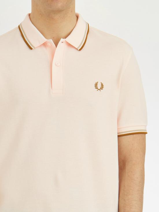 25SS 꼼데가르송 폴로 티셔츠 LFOT501S25PEACH Pink - COMME DES GARCONS