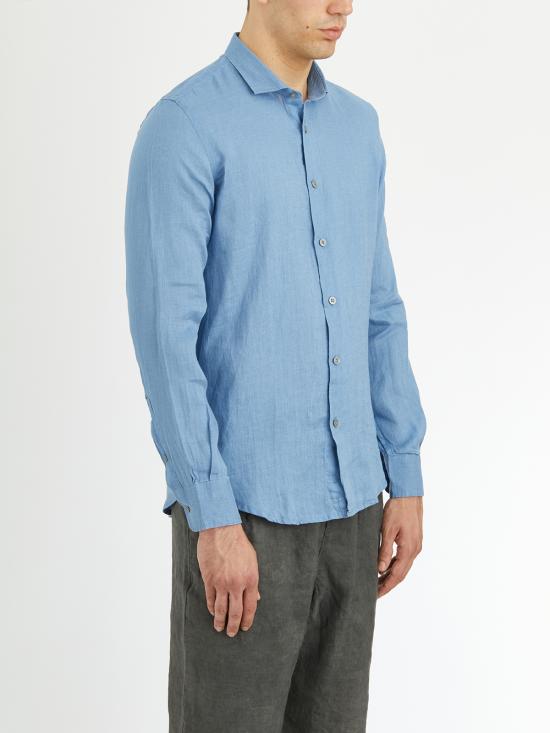 25SS 다니엘알렉산드리니 긴팔 셔츠 LDA1SS25C004574 Light blue - DANIELE ALESSANDRINI