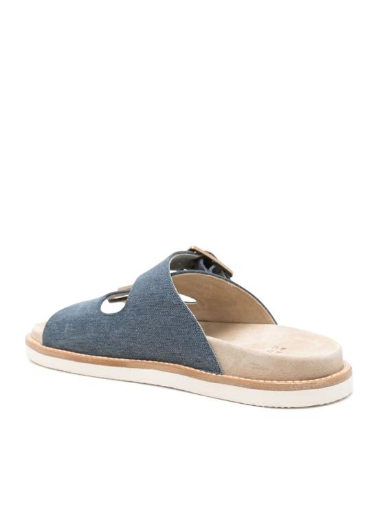 25SS 브루넬로 쿠치넬리 뮬/슬리퍼 MZUJMXY235CYW03 BLUE Blue - BRUNELLO CUCINELLI