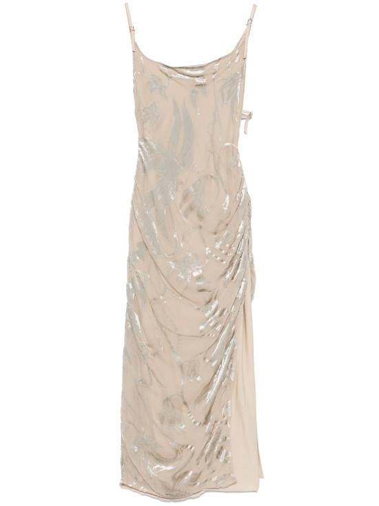 25SS 뮈글러 롱 원피스 25P3RO1698382 2008 Champagne