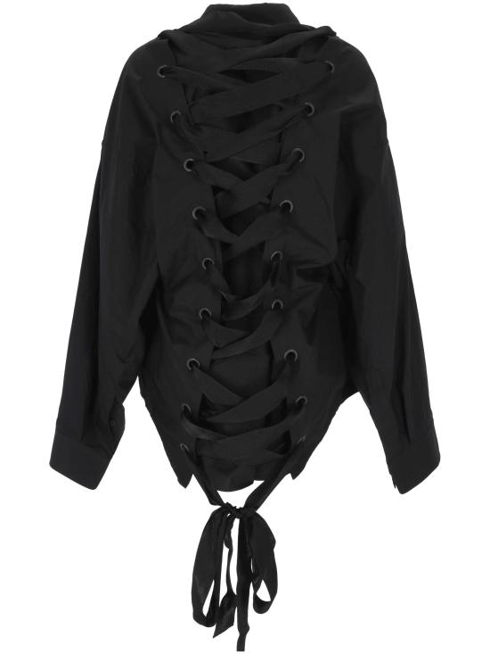 25SS 발렌시아가 블라우스 831657 TRM281000 Black - BALENCIAGA