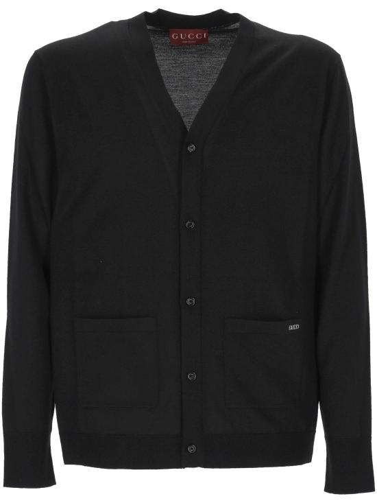 25SS 구찌 가디건 822599 XKEP11070 Black