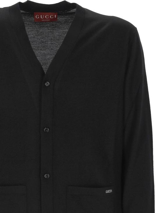 25SS 구찌 가디건 822599 XKEP11070 Black - GUCCI