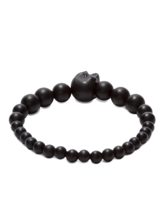 25SS 알렉산더 맥퀸 네크리스 554504J682V 1000 Black - ALEXANDER MCQUEEN