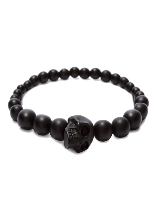 25SS 알렉산더 맥퀸 네크리스 554504J682V 1000 Black